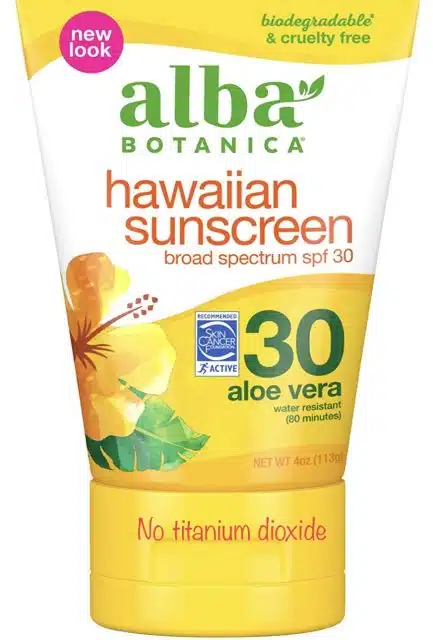 Alba sunscreen